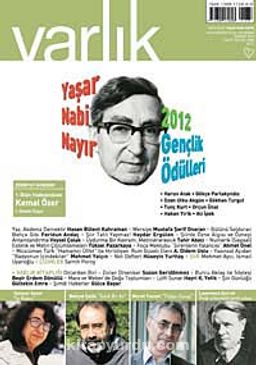 Varlık Aylık Edebiyat ve Kültür Dergisi Temmuz 2012