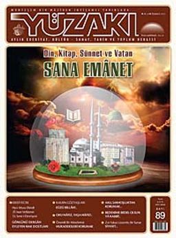 Yüzakı Aylık Edebiyat, Kültür, Sanat, Tarih ve Toplum Dergisi/Sayı:89 Temmuz 2012