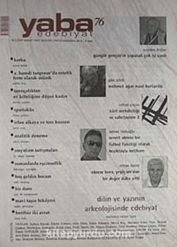 Yaba Edebiyat Sayı:76 Mayıs-Haziran 2012