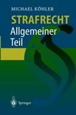 Strafrecht Allgemeiner Teil