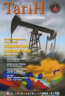 Türk Dünyası Araştırmaları Vakfı Tarih Dergisi Eylül 2012 / Sayı:309
