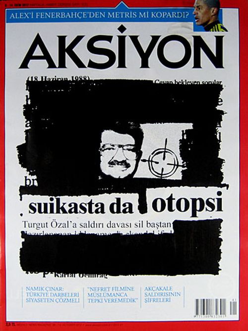 Aksiyon Haftalık Haber Dergisi / Sayı: 931 - 8-14 Ekim  2012