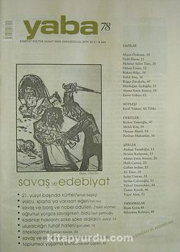 Yaba Edebiyat Sayı:78 Eylül-Ekim 2012