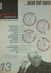 Yaba Edebiyat Sayı:13 Kasım-Aralık 2001