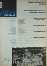 Yaba Edebiyat Sayı:26 Ocak-Şubat 2004