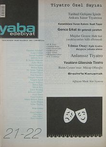 Yaba Edebiyat Sayı:21/22 Mart-Haziran 2003