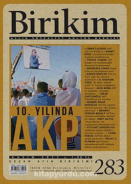 Birikim / Sayı:283 Yıl: 2012 / Aylık Sosyalist Kültür Dergisi