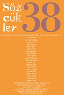 Sözcükler İki Aylık Edebiyat Dergisi Sayı:38 Temmuz-Ağustos 2012