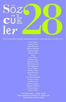 Sözcükler İki Aylık Edebiyat Dergisi Sayı:28 Kasım-Aralık 2010