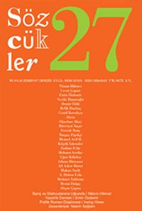 Sözcükler İki Aylık Edebiyat Dergisi Sayı:27 Eylül-Ekim 2010
