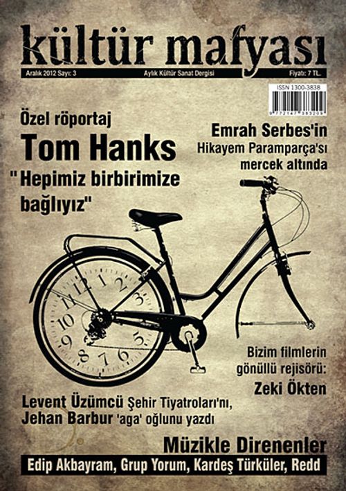 Kültür Mafyası Aylık Kültür Sanat Dergisi Sayı:3 Aralık 2012