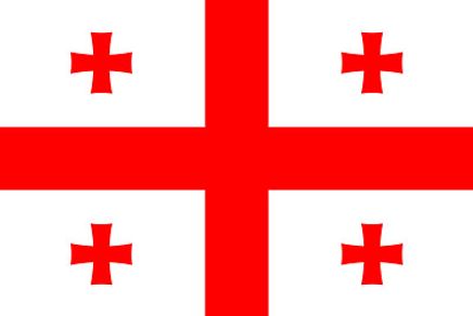 Gürcistan Bayrağı (20x30)