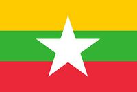 Myanmar Bayrağı (20x30)