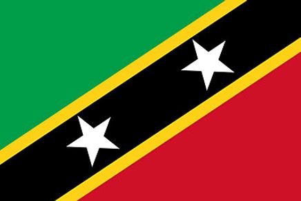 Saint Kitts ve Nevis Bayrağı (70x105)