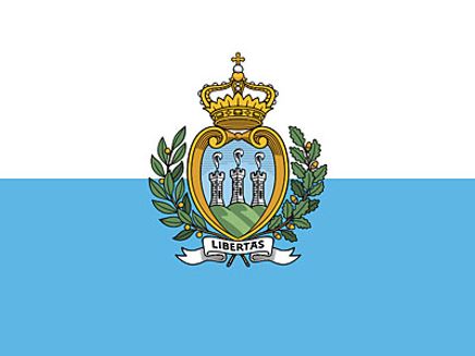 San Marino Bayrağı (20x30)