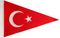 Türkiye Bayrağı (20x30 Üçgen) (25'li Paket)