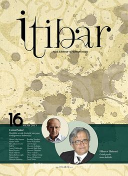 Sayı :16 Ocak 2013 İtibar Edebiyat ve Fikriyat Dergisi