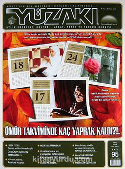 Yüzakı Aylık Edebiyat, Kültür, Sanat, Tarih ve Toplum Dergisi/Sayı:95 Ocak 2013