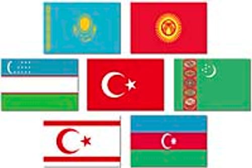Türk Devletleri Bayrakları (7 Adet ) (20x30)