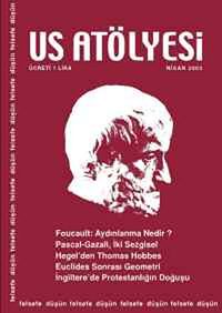 Us Atölyesi Felsefe Dergisi Sayı:1