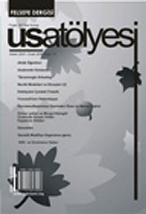 Us Atölyesi Felsefe Dergisi Sayı:17