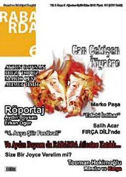 Rabarda Sanat ve Edebiyat Dergisi Sayı:6 Ağustos-Eylül-Ekim 2012