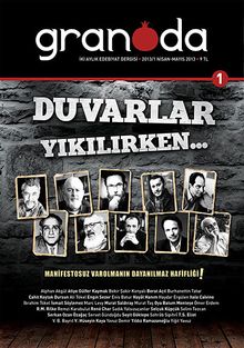 Granada İki Aylık Edebiyat Dergisi Sayı:1 Nisan-Mayıs 2013