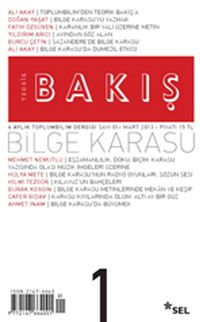 Teorik Bakış 4 Aylık Toplumbilim Dergisi Sayı:1 Mart 2013
