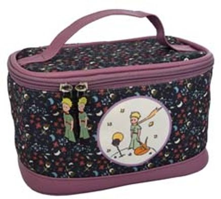 Seyahat Tipi Makyaj Çantası - Mor (KPR195)