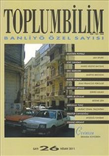 Toplumbilim/ Banliyö Özel Sayısı