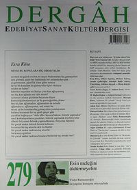 Dergah Edebiyat Sanat Kültür Dergisi Sayı:279 Mayıs 2013