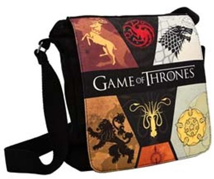 Yan-Çapraz Çanta Hanedanlar-Siyah (GOT112)