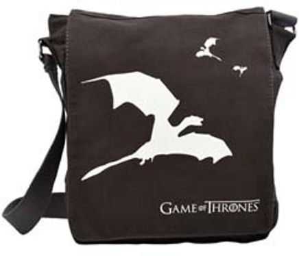 Yan-Çapraz Çanta Ejderhalar-Füme (GOT111)