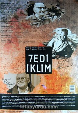 Sayı :278 Mayıs 2013 Kültür Sanat Medeniyet Edebiyat Dergisi