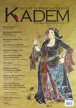 Kadem Üç Aylık Musiki ve Edebiyat Dergisi Sayı:04 Yaz 2011