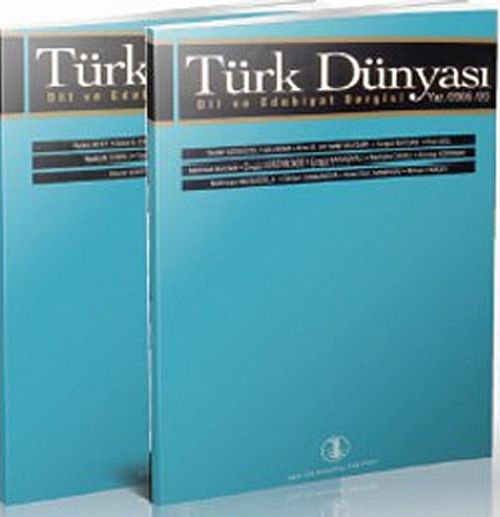 Türk Dünyası Dil ve Edebiyat Dergisi Sayı: 20