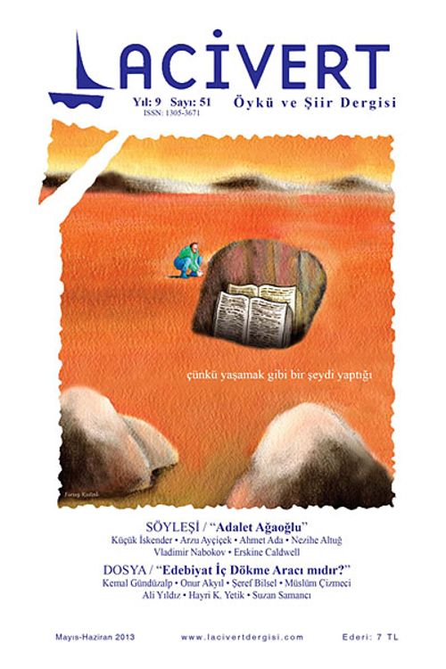 Lacivert Öykü ve Şiir Dergisi Yıl:9 Sayı:51 Mayıs-Haziran 2013