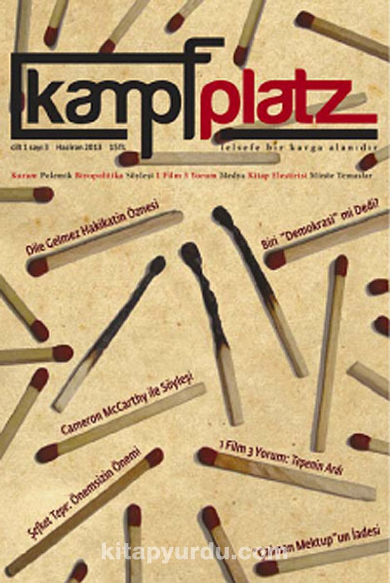 Kampfplatz Dergi Cilt:1 Sayı:3 Haziran 2013