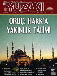 Yüzakı Aylık Edebiyat, Kültür, Sanat, Tarih ve Toplum Dergisi/Sayı:101 Temmuz 2013