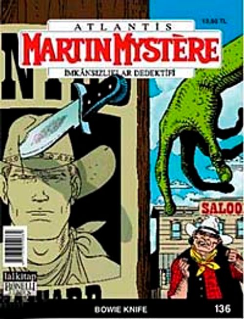 Martin Mystere Sayı:136 Bowie Knife