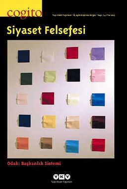 Cogito 74 Üç Aylık Düşünce Dergisi Yaz 2013 Siyaset Felsefesi