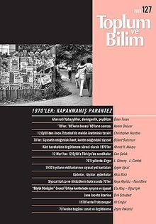 Toplum ve Bilim Sayı: 127