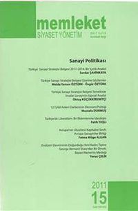 Memleket Dergisi Sayı:15 Yıl:2011