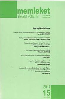 Memleket Dergisi Sayı:15 Yıl:2011