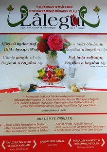 Lalegül Aylık İlim Kültür ve Fikir Dergisi Sayı:6 Ağustos 2013