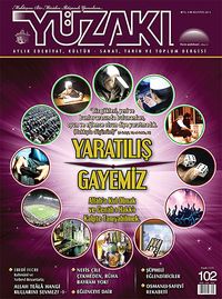 Yüzakı Aylık Edebiyat, Kültür, Sanat, Tarih ve Toplum Dergisi/Sayı:102 Ağustos 2013