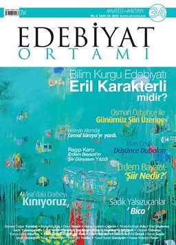 Edebiyat Ortamı Dergi Eylül-Ekim Sayı:34 2013