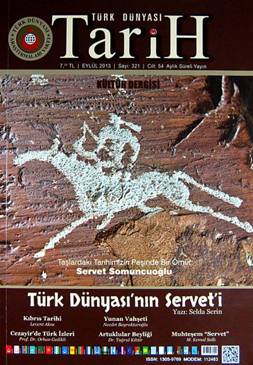 Türk Dünyası Araştırmaları Vakfı Tarih Dergisi Eylül 2013 / Sayı:321
