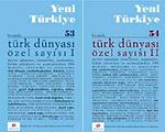 Yeni Türkiye Sayı:53-54 Temmuz-Ağustos-Eylül-Ekim 2013 / Türk Dünyası Özel Sayısı I-II