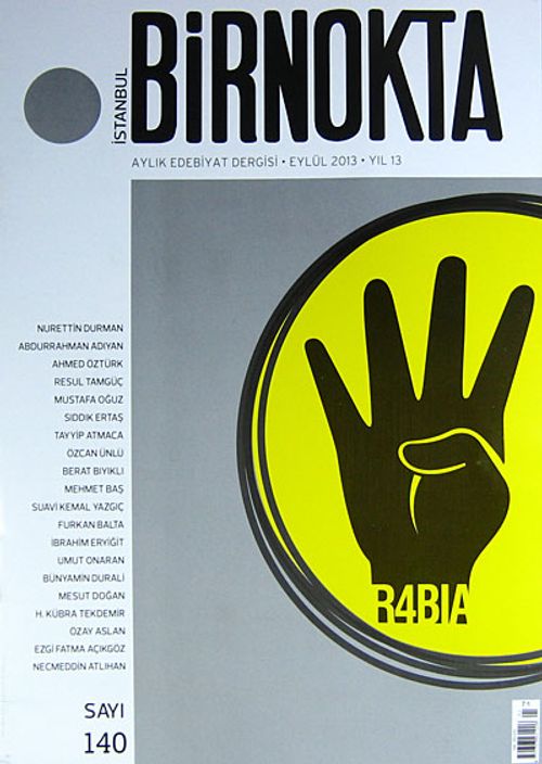 Bir Nokta / Aylık Edebiyat Dergisi / Yıl: 13 / Sayı:140 Eylül 2013
